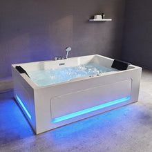 Load image into Gallery viewer, Whirlpool spa hot tub adult massage 2 person freestanding bathtubs
