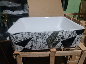 Ceramic bathroom accessories wash basin