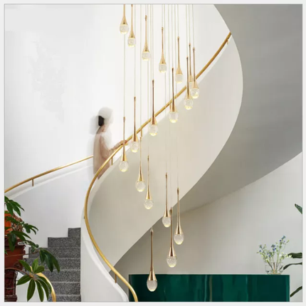 Modern LED Crystal Pendant Light