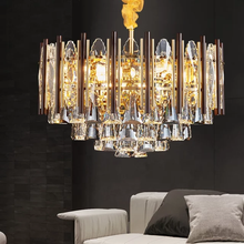 Load image into Gallery viewer, CRYSTAL LUXURY chandelier Pendant European Designed
