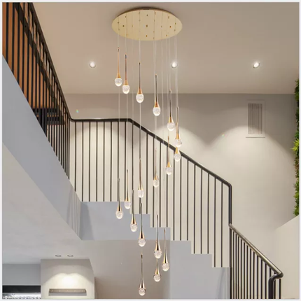 Modern LED Crystal Pendant Light