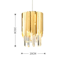 Lade das Bild in den Galerie-Viewer, Crystal elegant Chandelier Pendant Light
