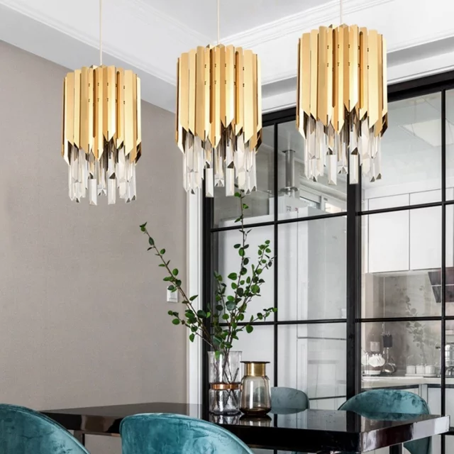 Crystal elegant Chandelier Pendant Light