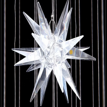 Cargar imagen en el visor de la galería, Crystal Stainless Luxury Chandelier high ceiling
