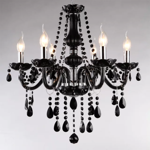 Luxury Black Chandelier European Designed