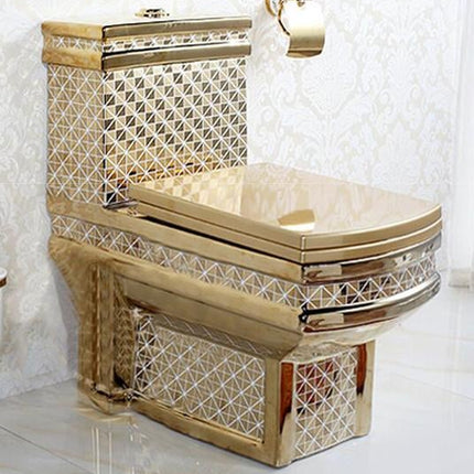 toilet bowl siphon 300mm roughning inn electroplated porcelaine ceramic toilet dual flush rimless wall mounted luxury highend high quality white modern gold black blue pink toilet water closet toilet fixture sanitary ware flush toilet sensor commode potty smart modern egg shape toilet seat