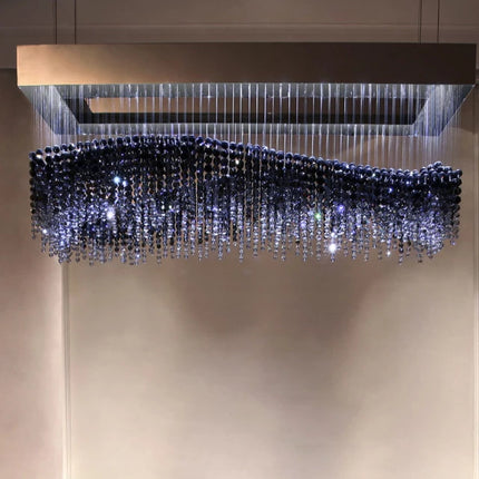 Luxury Italian Black Chandelier