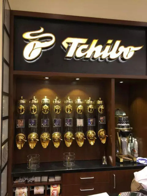 Luxury Gold Stainless Coffee, Cereals Storage