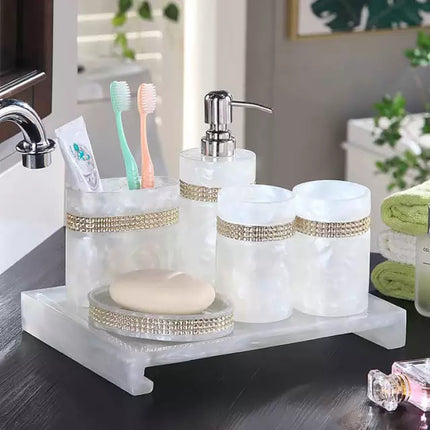Elegant Bathroom Accessories Set
