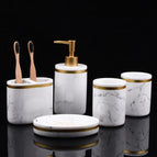 White and gold/on stock