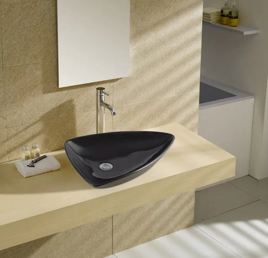 Wash Basin Porcelain New Designs Handwash BLACK Edition