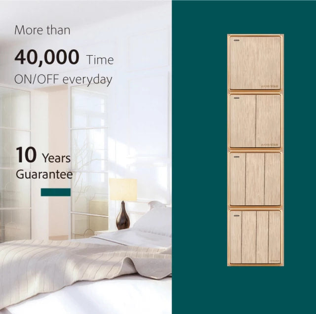 Golden Home Switch Gang Accessories