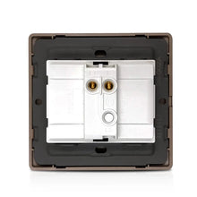 Lade das Bild in den Galerie-Viewer, Electric Elegant Black Switch Accessories UK standard click light cover switch
