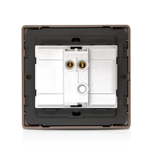 Electric Elegant Black Switch Accessories UK standard click light cover switch