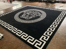 Load image into Gallery viewer, Versace Carpet handtufted carpet wool materials from New Zealand
