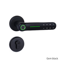 Cargar imagen en el visor de la galería, Fashion Luxury Zinc Alloy Split Smart Door Lock Biometric Fingerprint Door Lock for Home Apartment
