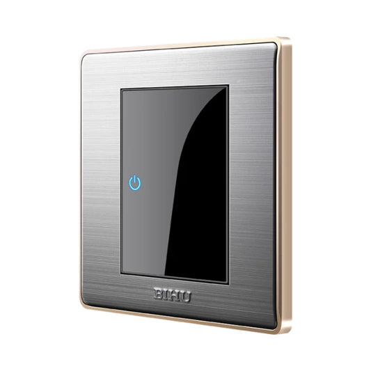 Electric Elegant Black Switch Accessories UK Standard Click Light Cover Switch Utility Box Included