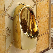 Load image into Gallery viewer, Mens Urinal Luxury Gold edition Electroplating Manual
