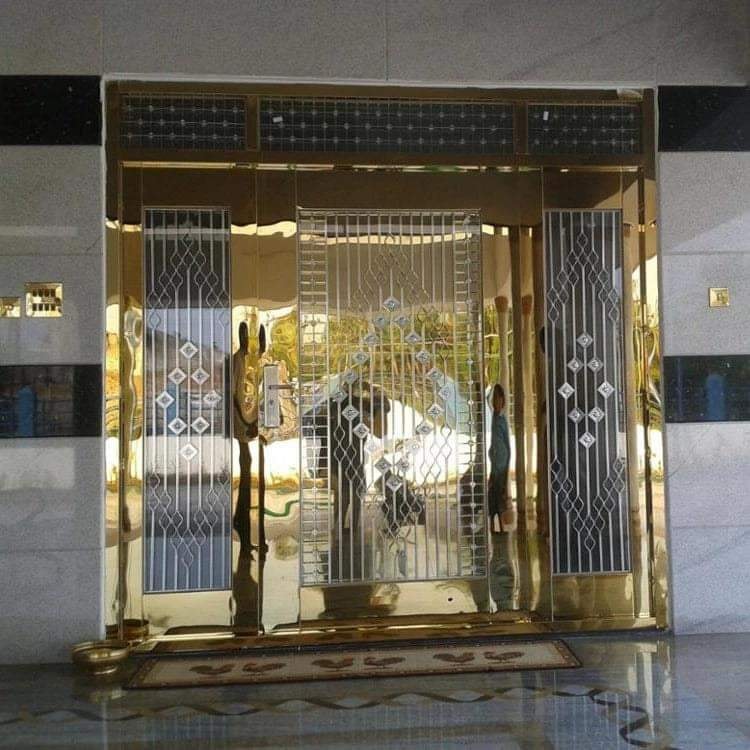 Luxury Stainless Steel Entrance Door Home Décor Equipment ( Price Depends On Size) Please message your Exact Size with Diagram
