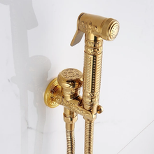 Load image into Gallery viewer, Luxury Bidet Gold Antique Style Bathroom Accessories
