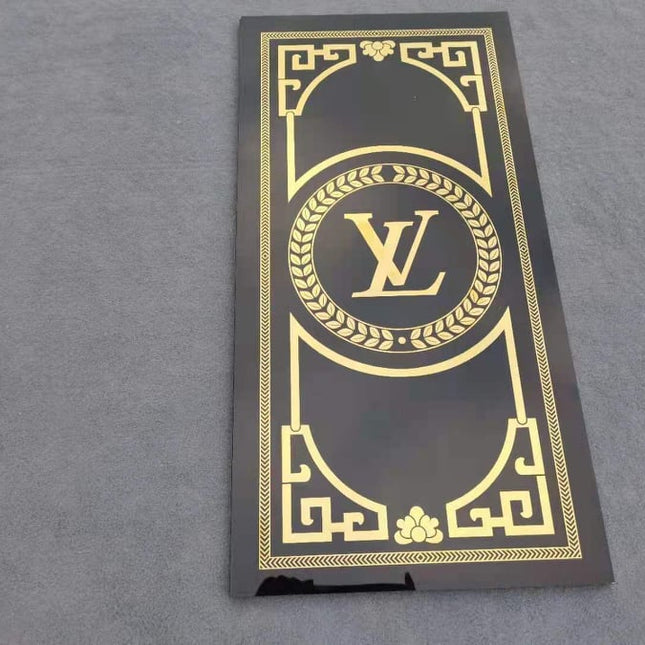 Luxury Signature Mosaic Tiles Glass 120x60cm  LV Wall and Floor Tiles Décor Home Accessories