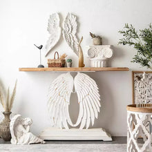 Lade das Bild in den Galerie-Viewer, Wings of An ANGEL console Solid Wood Curved
