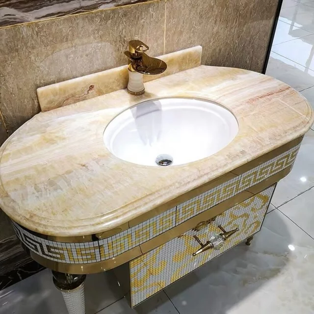 Luxury Bathroom Cabinet Versace Inspired Modern Style Edition