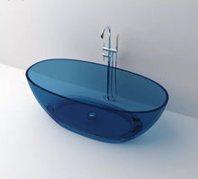 Load image into Gallery viewer, Freestanding Tub Modern Stand Alone Acrylic Transparent Bathtub
