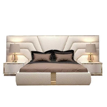 Load image into Gallery viewer, European modern design royal luxury sleep super comfortable bedroom set king size
