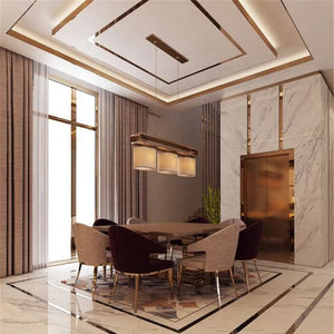 Rose gold colour mirror brushed 304 stainless steel tile trim decorative metal stainless steel