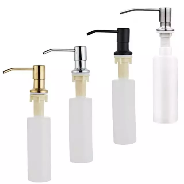 New Style Bathroom Three Piece Set Ceramic Bottles Pump Liquid Soap Dispenser