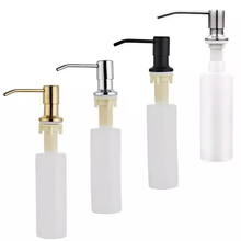 Cargar imagen en el visor de la galería, New Style Bathroom Three Piece Set Ceramic Bottles Pump Liquid Soap Dispenser
