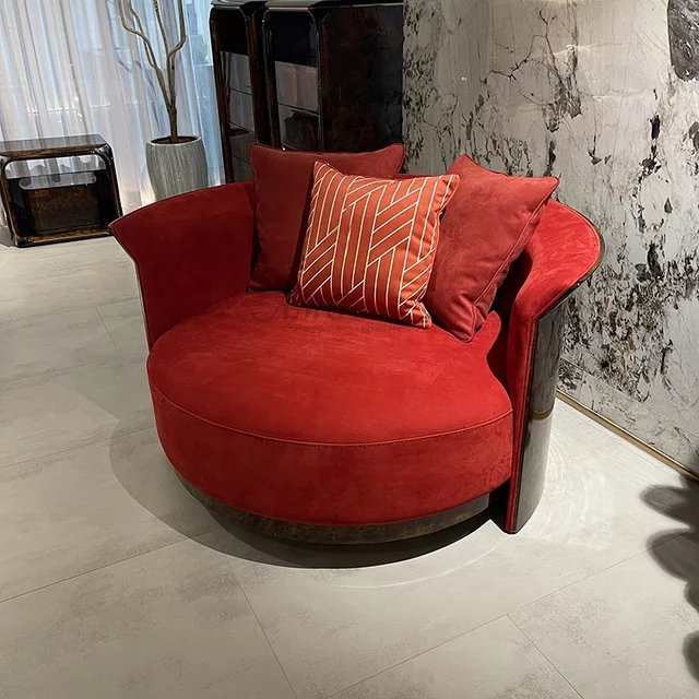 solid wood leisure lazy chair highend custom furniture La Moderno