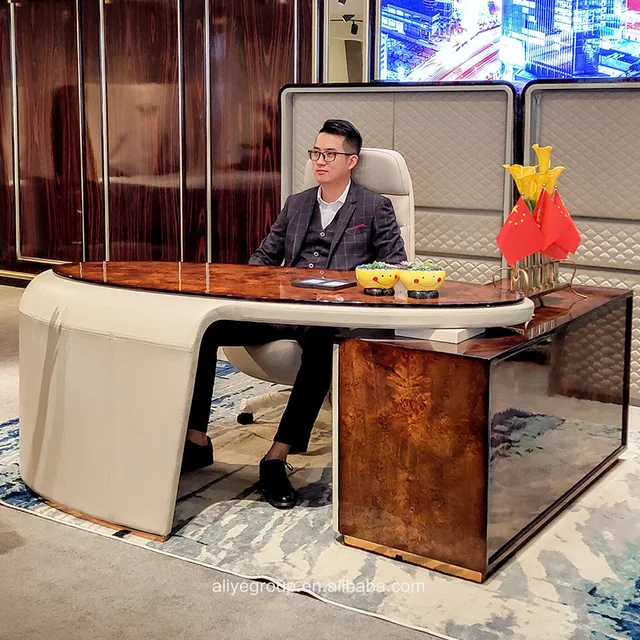 luxury furniture office table executive desk office set