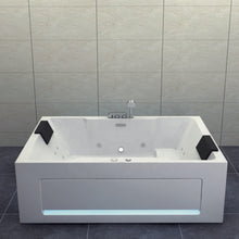 Cargar imagen en el visor de la galería, Whirlpool spa hot tub adult massage 2 person freestanding bathtubs
