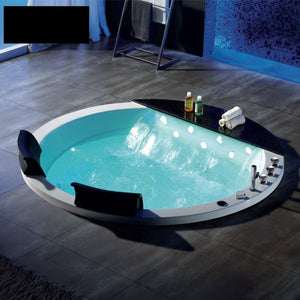 Bathroom Accessories bathtub with two pillow massage