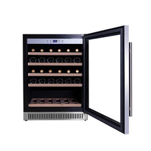 Загрузить изображение в средство просмотра галереи, Wine Drinks Cooler Cabinet Bar Furniture Refrigerator Chiller Control
