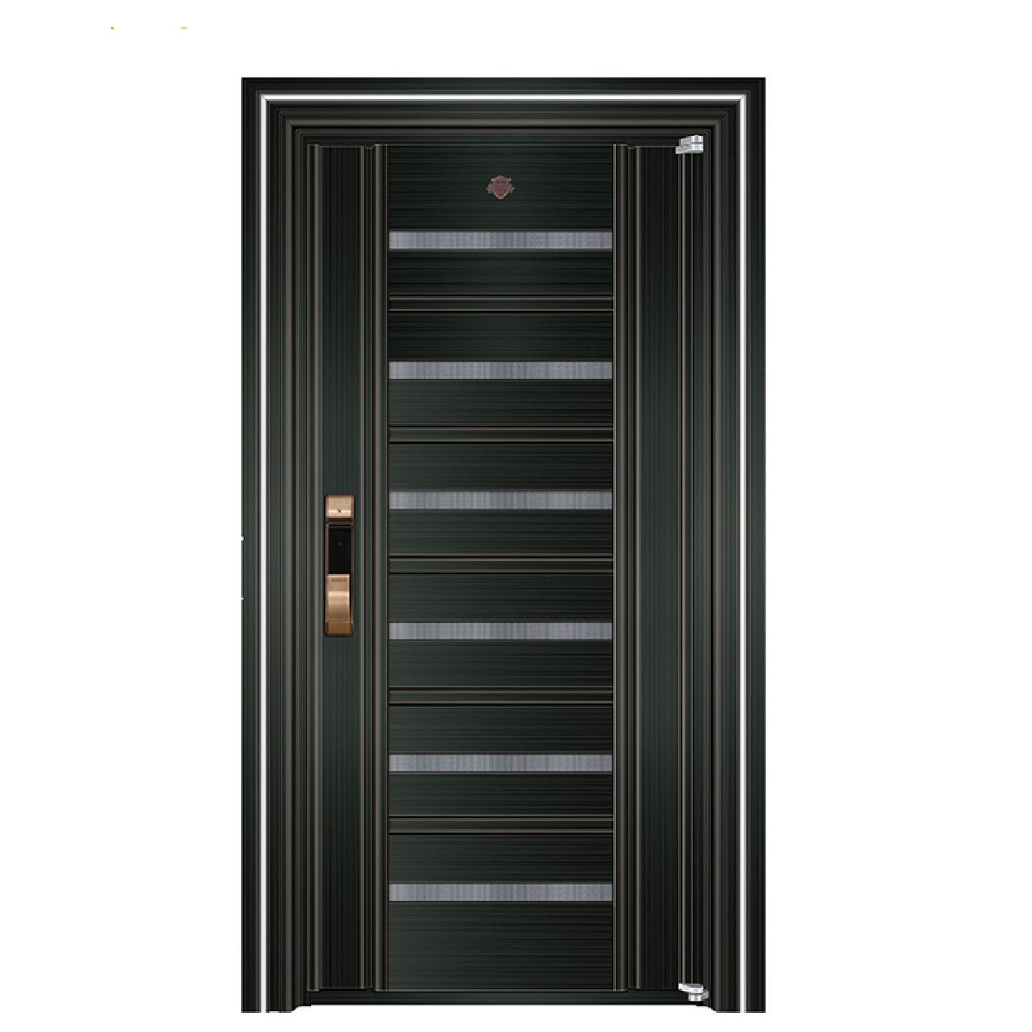 House stainless steel door modern front security door designs (note: price depends on the size of your door )