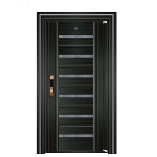 House stainless steel door modern front security door designs (note: price depends on the size of your door )