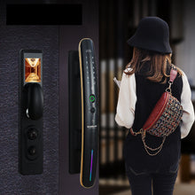 Load image into Gallery viewer, Luxury High Quality Digital Door Viewer Camera Biometric Fingerprint Smart Door Lock Smartphone Tuya WiFi APP for Homes
