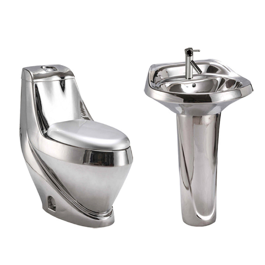 Ceramic One-Piece Bathroom Accessories Toilets