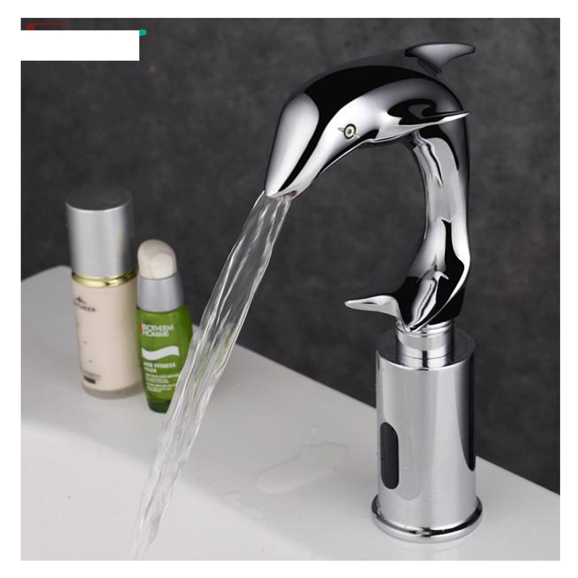 Brass Dolphin Animal Shape Sensor Faucet