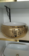 Load image into Gallery viewer, GOLD LUXURY VERSACE BASIN
