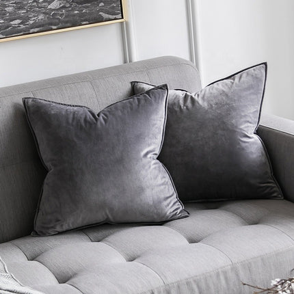 32 Colors Velvet Cushion Cover Office Pillow Cover 45*45cm,18*18'' Office Sofa Cushion Pillow in Velvet Fabric Sofa Case Cover
