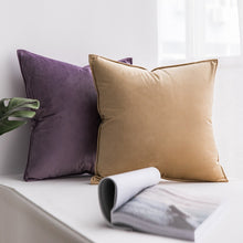 Load image into Gallery viewer, 32 Colors Velvet Cushion Cover Office Pillow Cover 45*45cm,18*18&#39;&#39; Office Sofa Cushion Pillow in Velvet Fabric Sofa Case Cover

