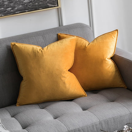 32 Colors Velvet Cushion Cover Office Pillow Cover 45*45cm,18*18'' Office Sofa Cushion Pillow in Velvet Fabric Sofa Case Cover