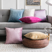Load image into Gallery viewer, 32 Colors Velvet Cushion Cover Office Pillow Cover 45*45cm,18*18&#39;&#39; Office Sofa Cushion Pillow in Velvet Fabric Sofa Case Cover
