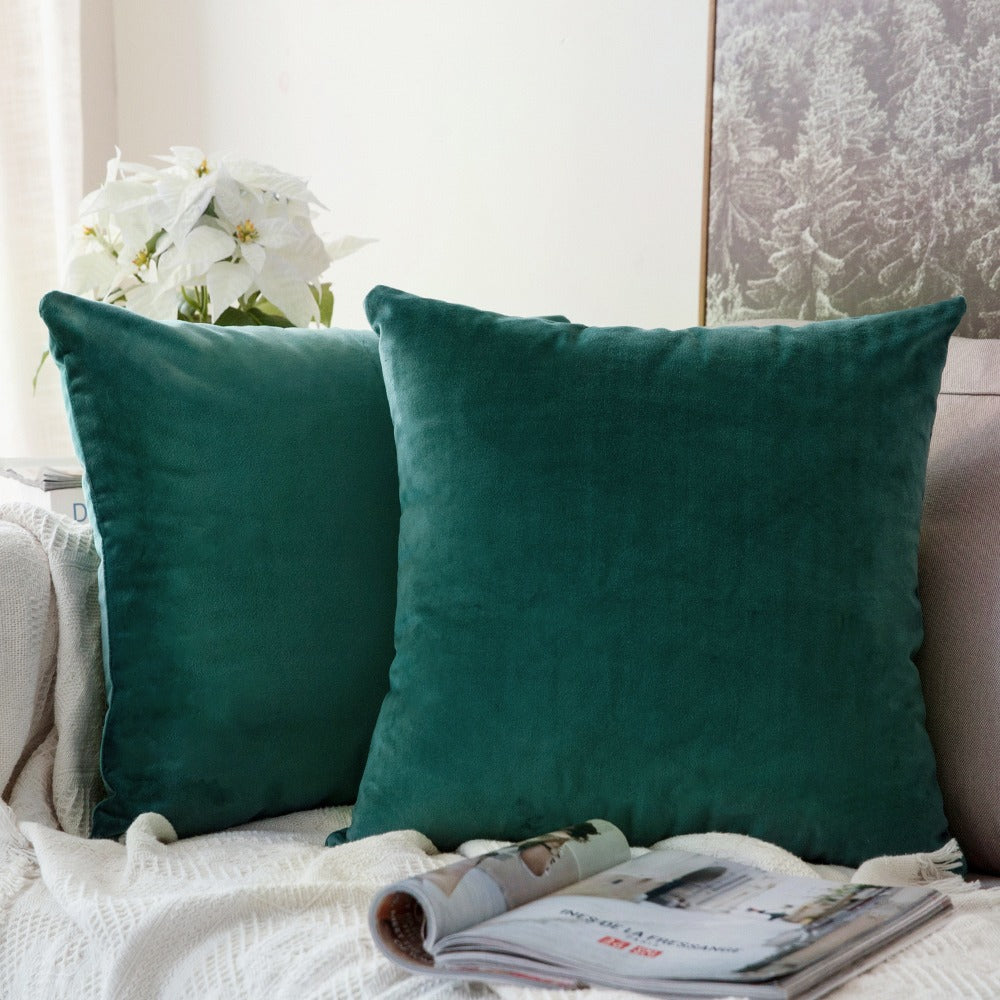 Velvet pillow covers 18x18 sale