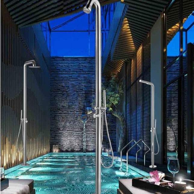 Outdoor Shower 304 Stainless Steel Portable Outdoor Shower