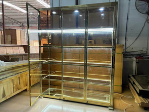 Customize Cabinet With Glass Door